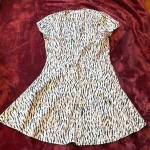 Zara Black and White Women's Dress